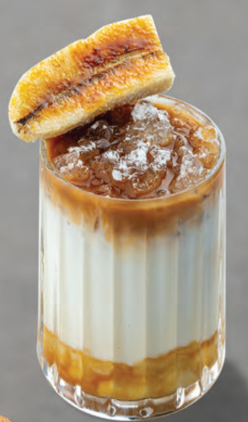 Banana Caramel Latte