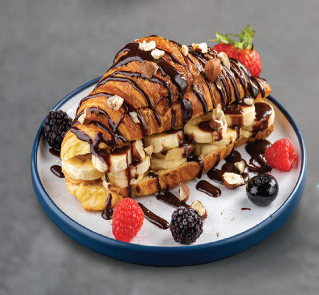 Banana Chocolate Croissant