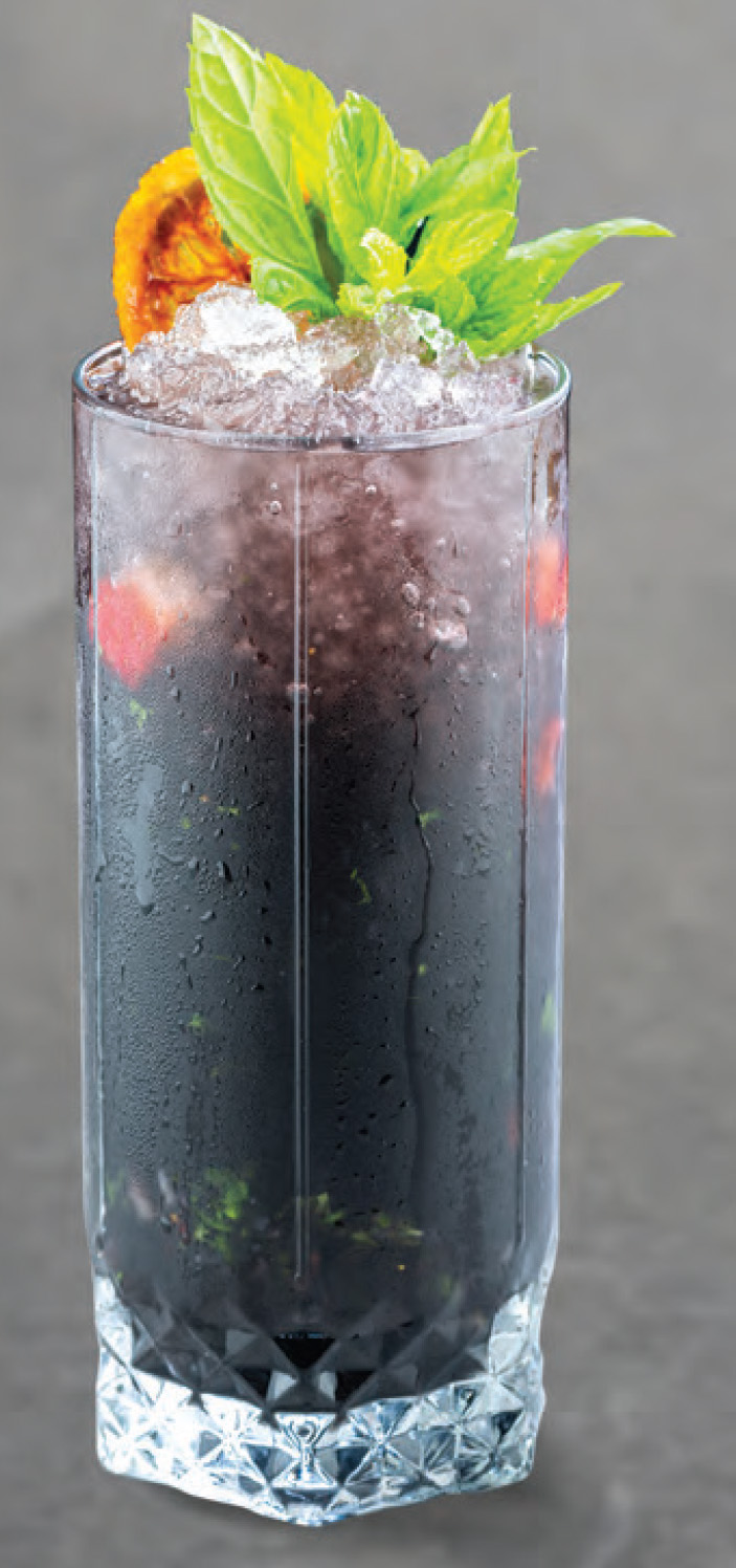 Black Strawberry Mojito