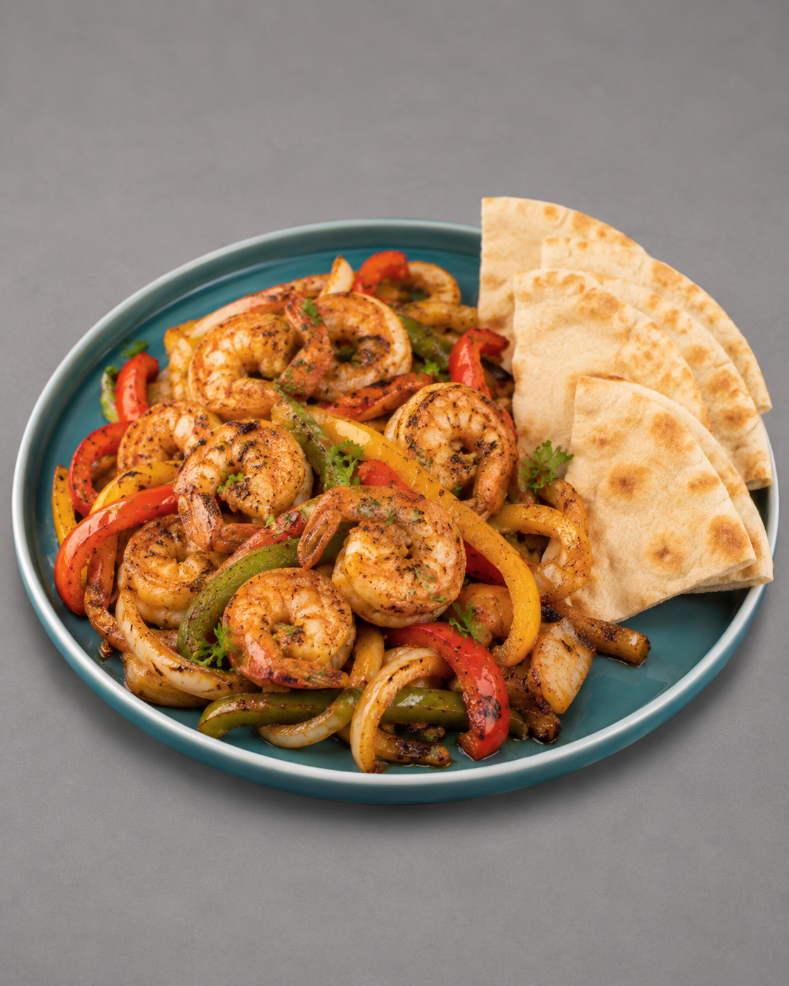 Shrimp Fajitha Plate