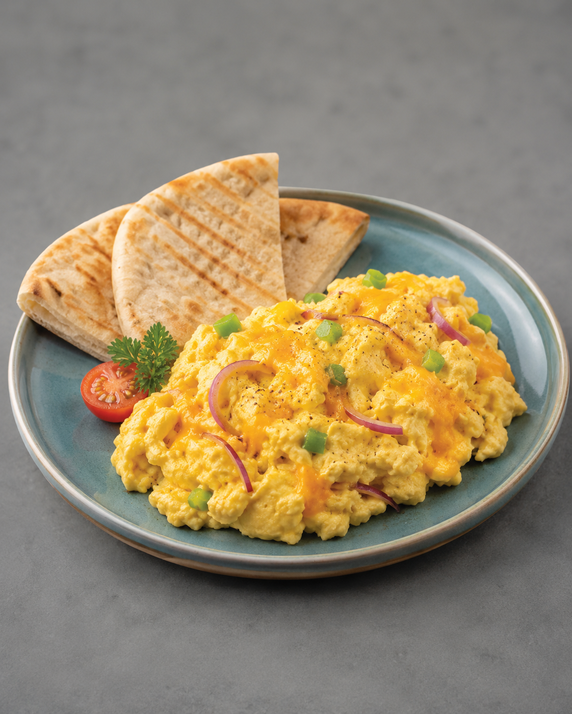 Scrambled Eggs With Cheese