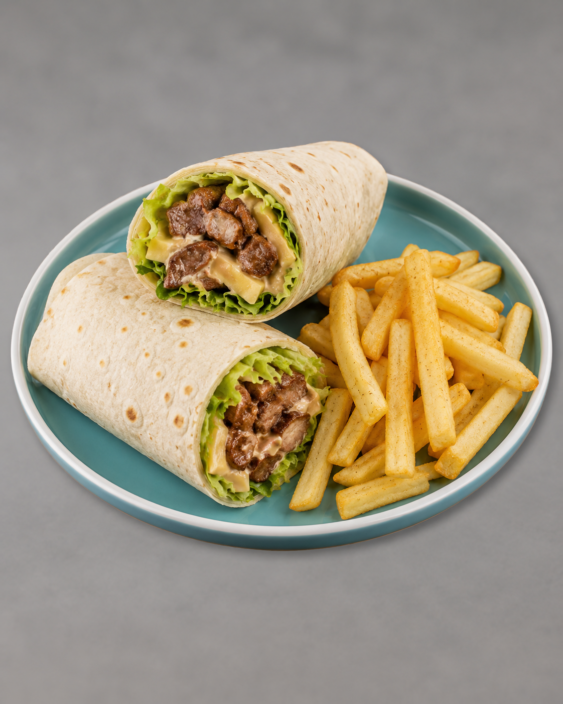 Beef Wrap Combo